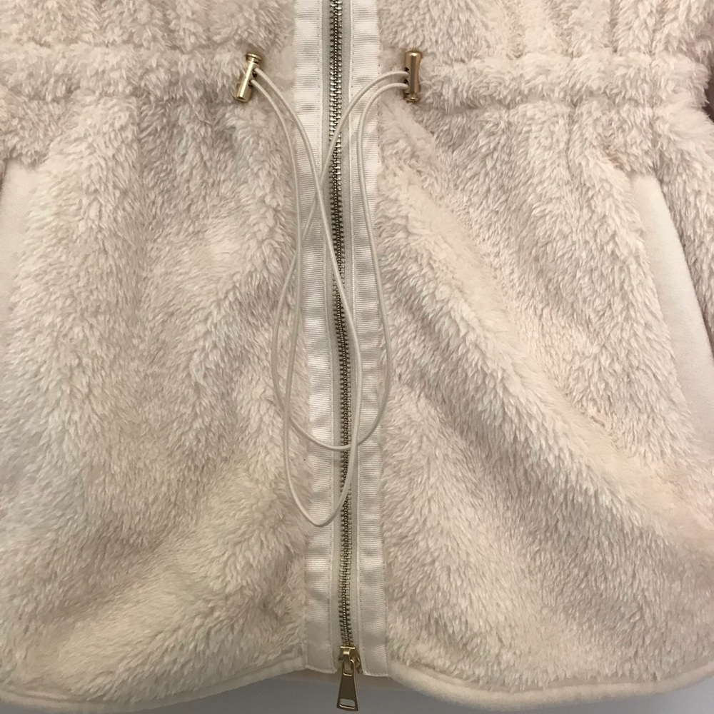NWT Softies Dreamplush Zip Jacket In Almond Size M - Picture 7 of 8